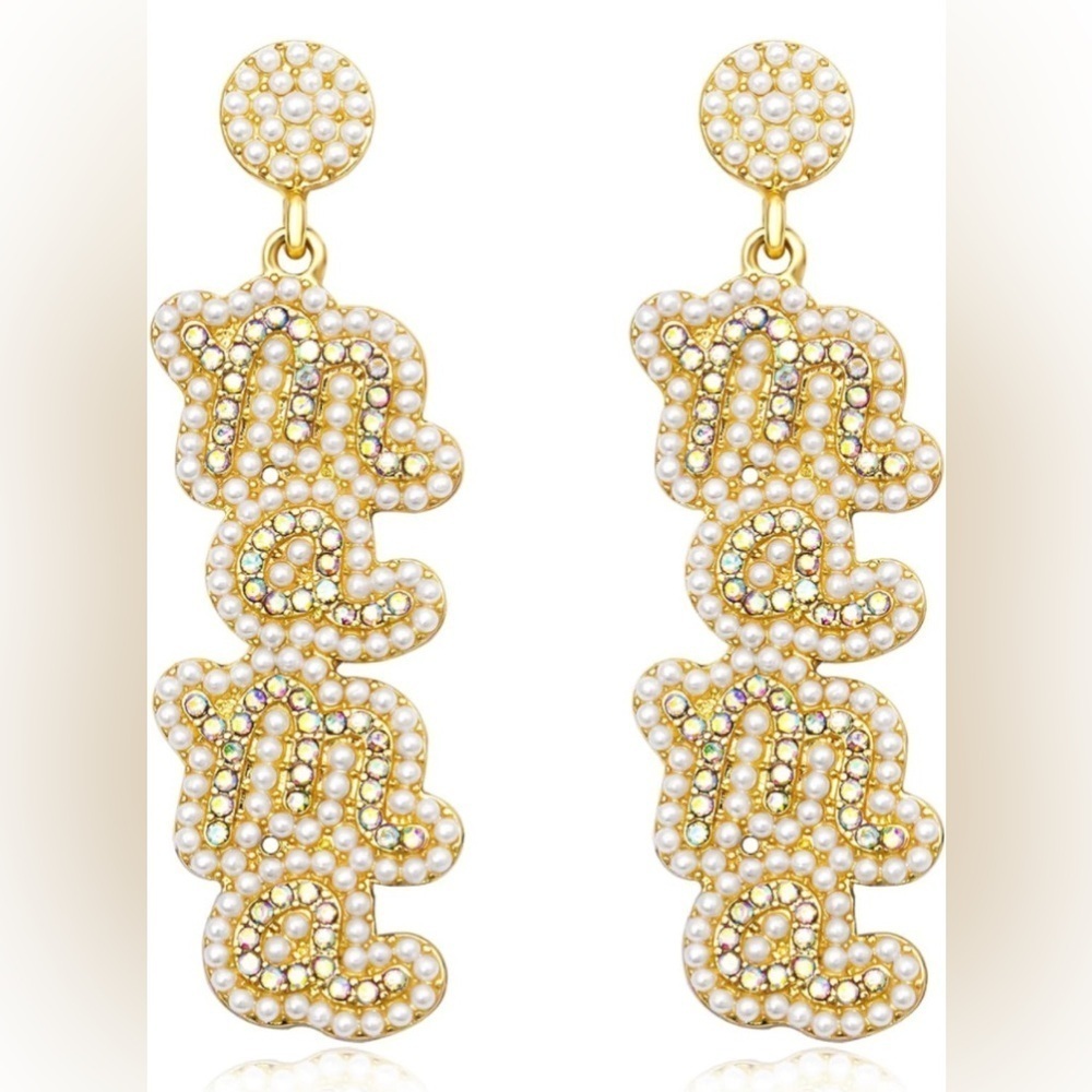 Chic Mama Beaded Earrings